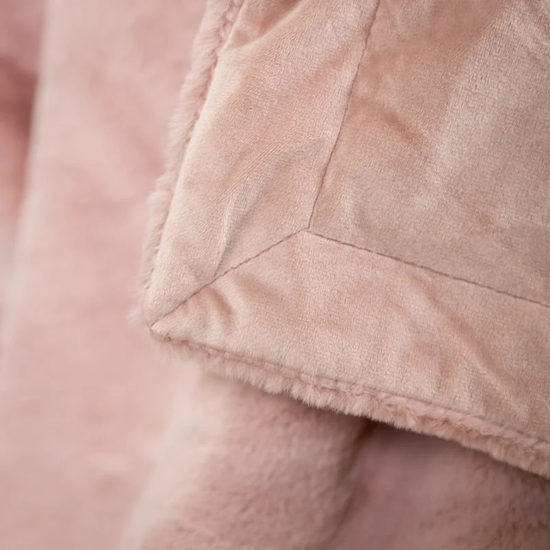 Waschbare Kuscheldecke - Otis Rosa