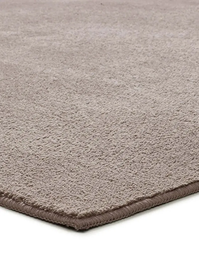 Alfombra lavable de microfibra Coraline Liso Visón