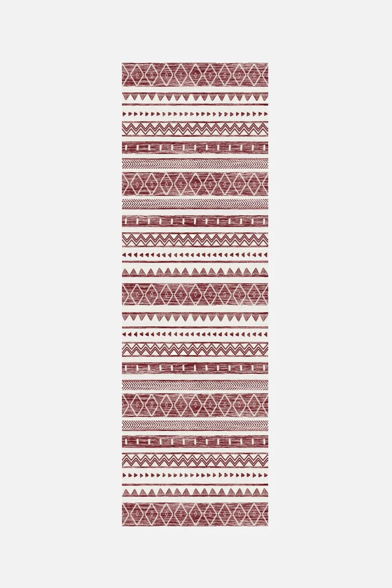 Ikat Maroon Teppich