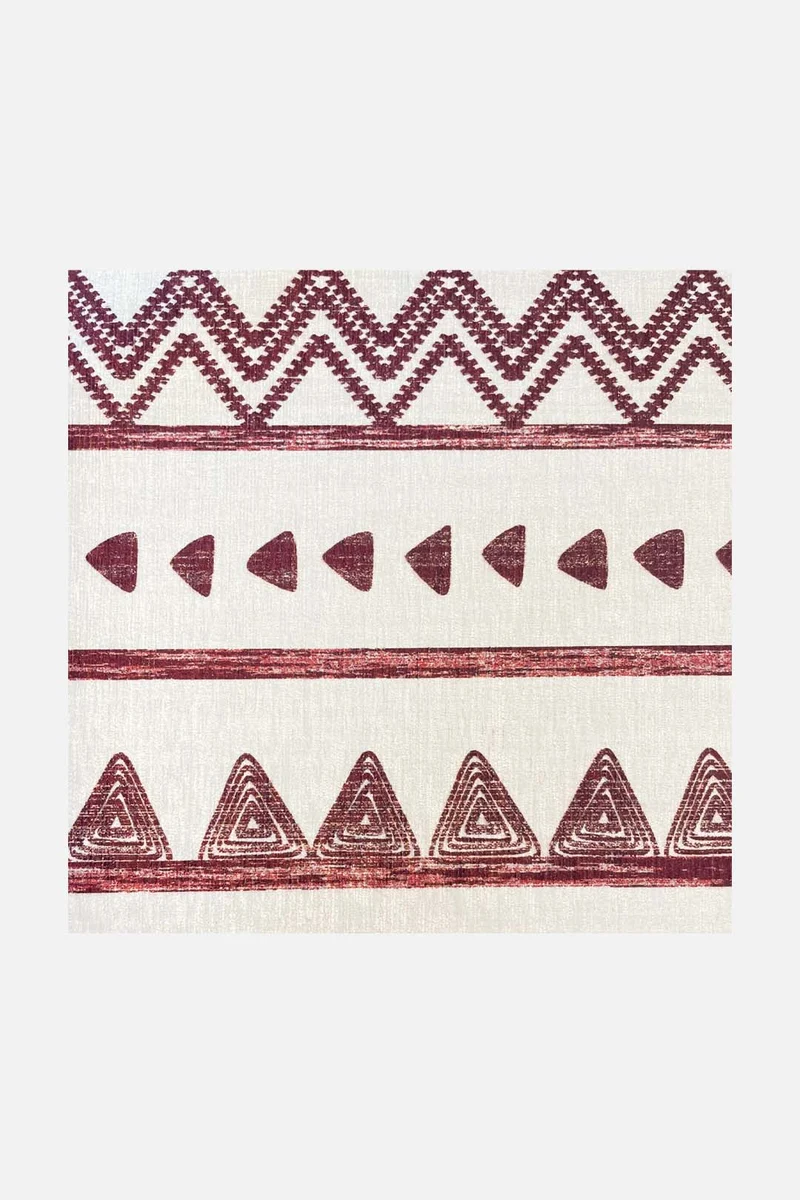 Ikat Maroon Teppich