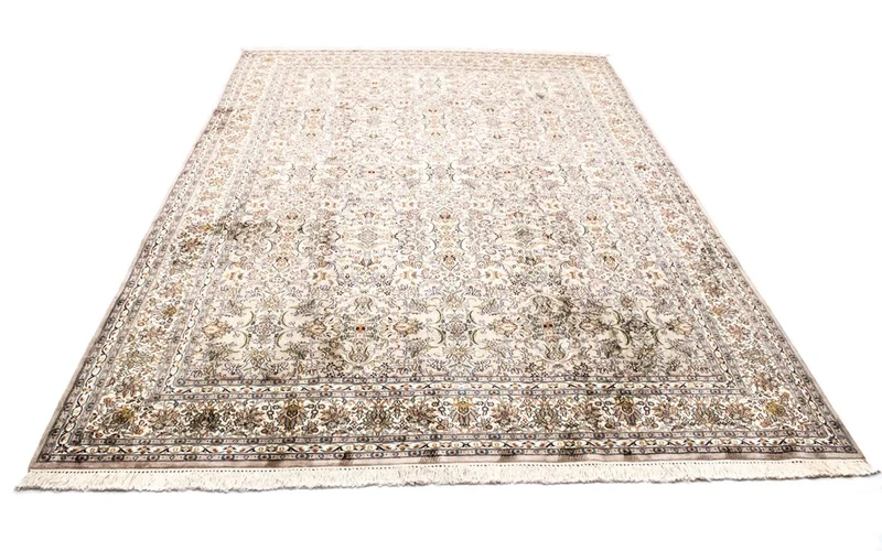 Seidenteppich - Kaschmir Seide 204 x 308 cm Teppich Wohnzimmer