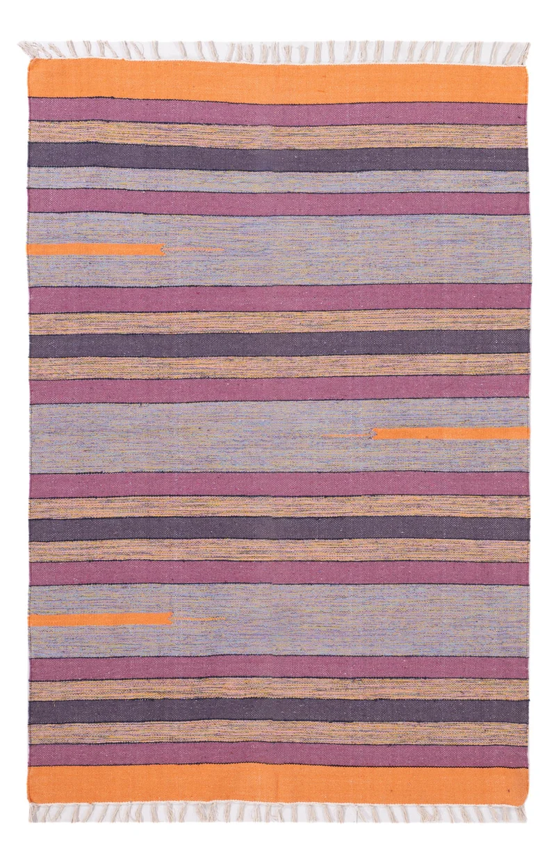 Kelim Modern Teppich 120x180cm - mehrfarbig