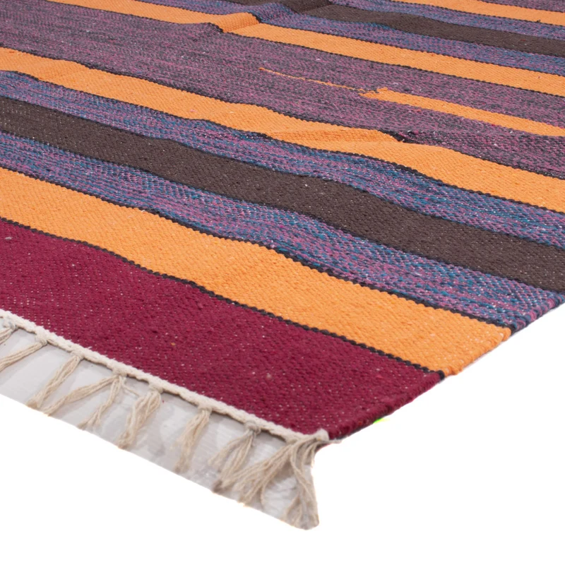Kelim Modern Teppich 120x180cm - mehrfarbig