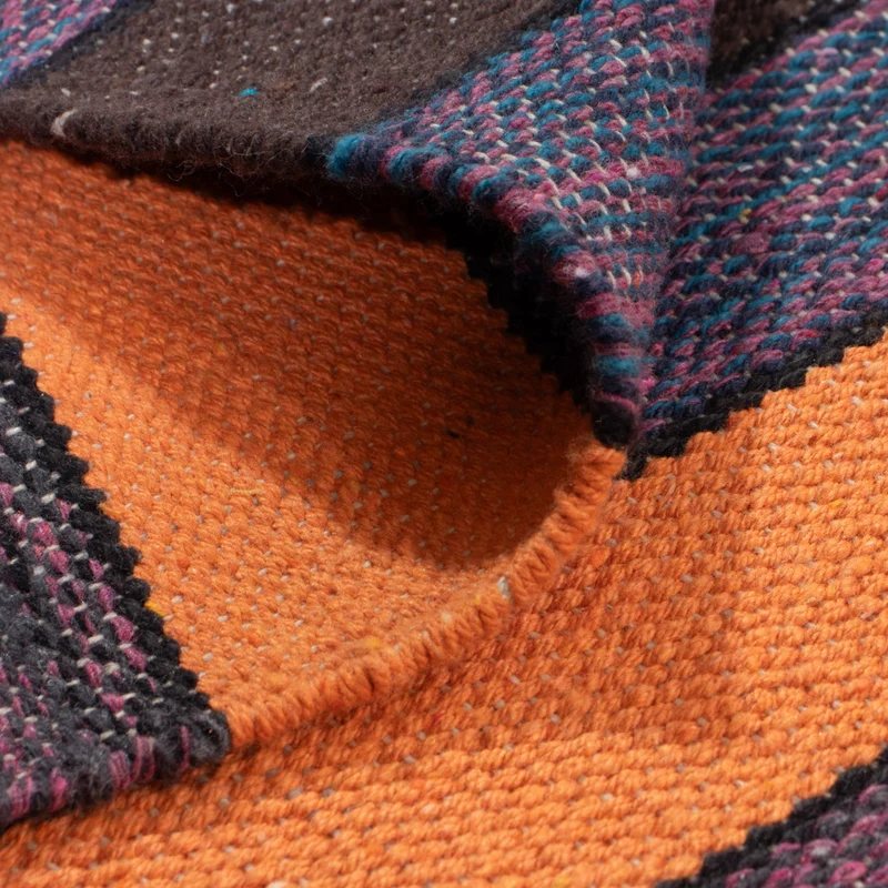 Kelim Modern Teppich 120x180cm - mehrfarbig