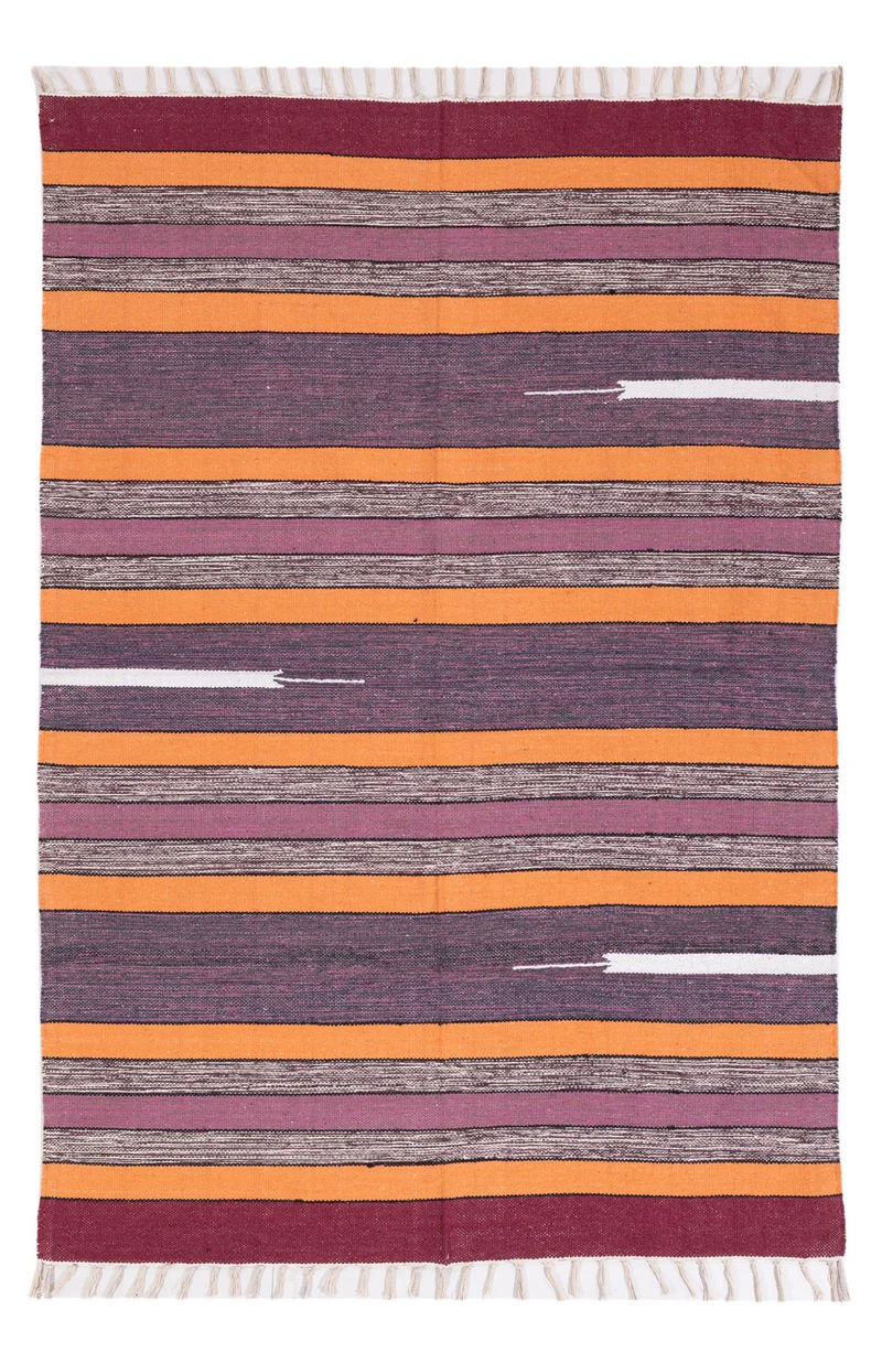 Kelim Modern Teppich 120x180cm - mehrfarbig