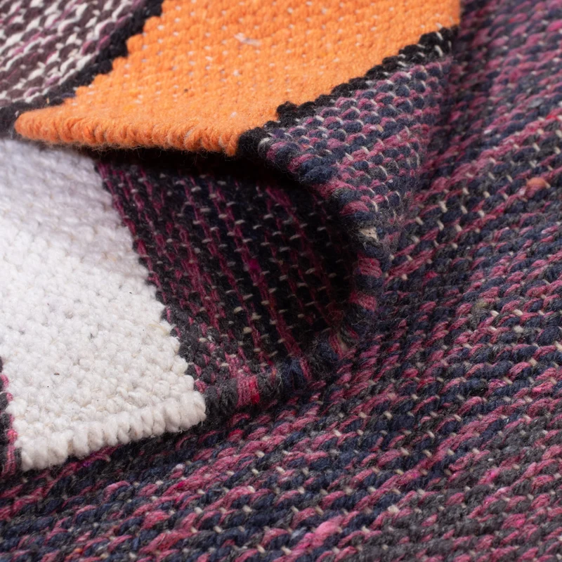 Kelim Modern Teppich 120x180cm - mehrfarbig