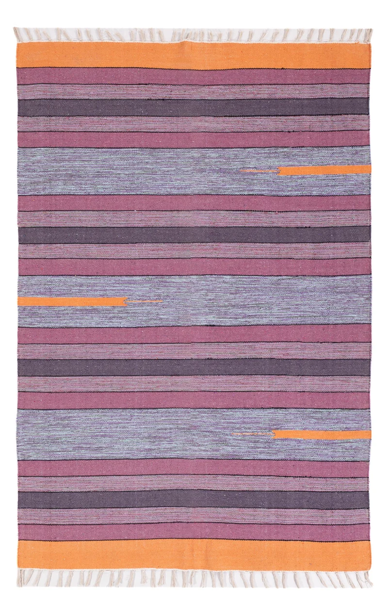 Kelim Modern Teppich 120x180cm - mehrfarbig