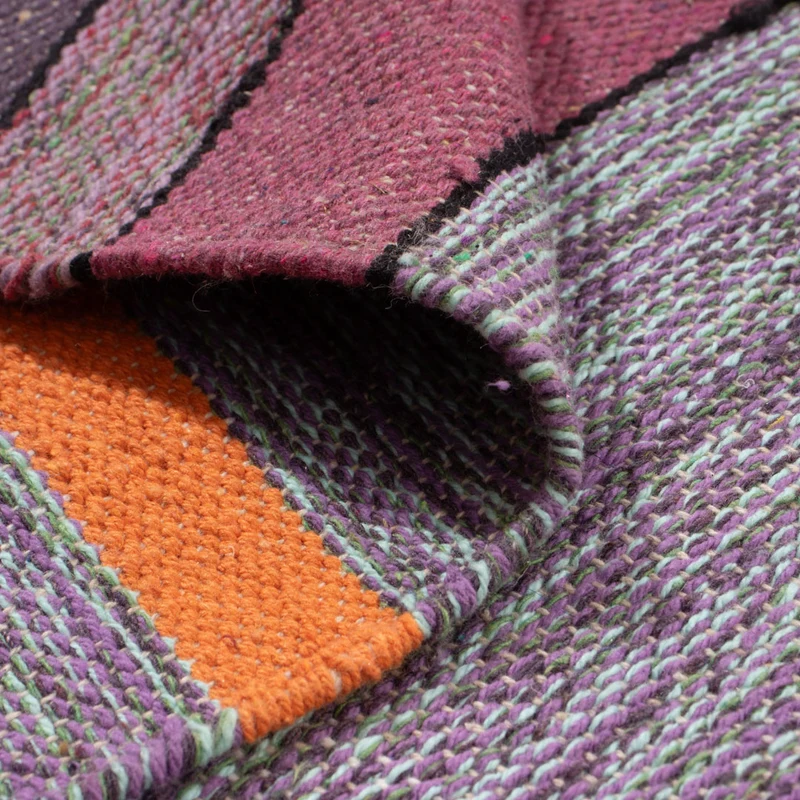 Kelim Modern Teppich 120x180cm - mehrfarbig