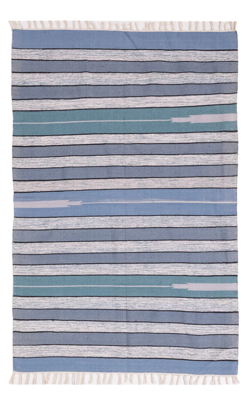 Kelim Modern Teppich 120x180cm - mehrfarbig
