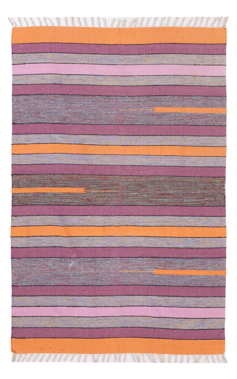 Kelim Modern Teppich 120x180cm - mehrfarbig