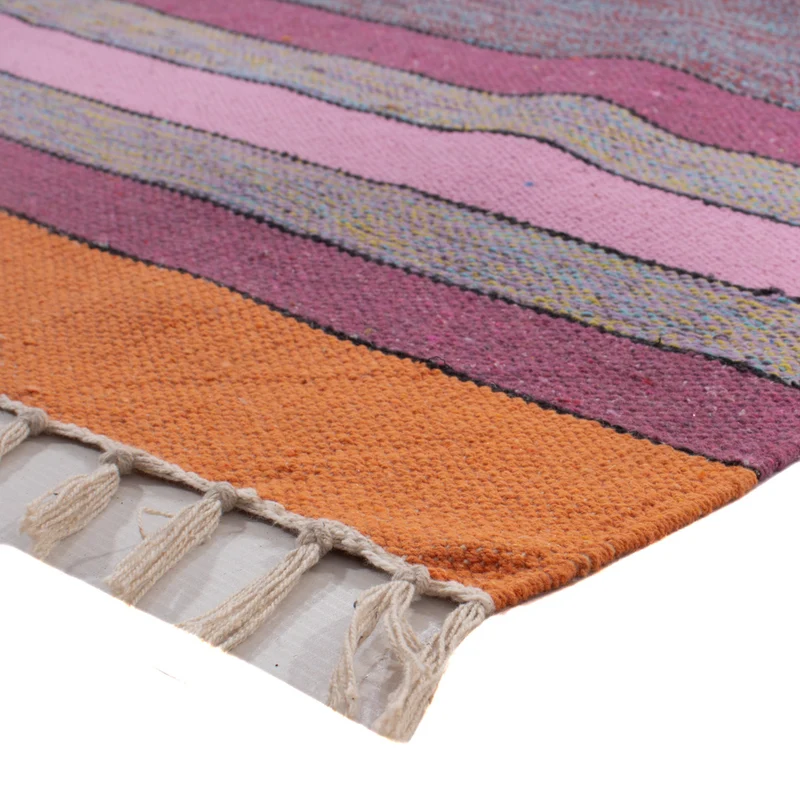 Kelim Modern Teppich 120x180cm - mehrfarbig