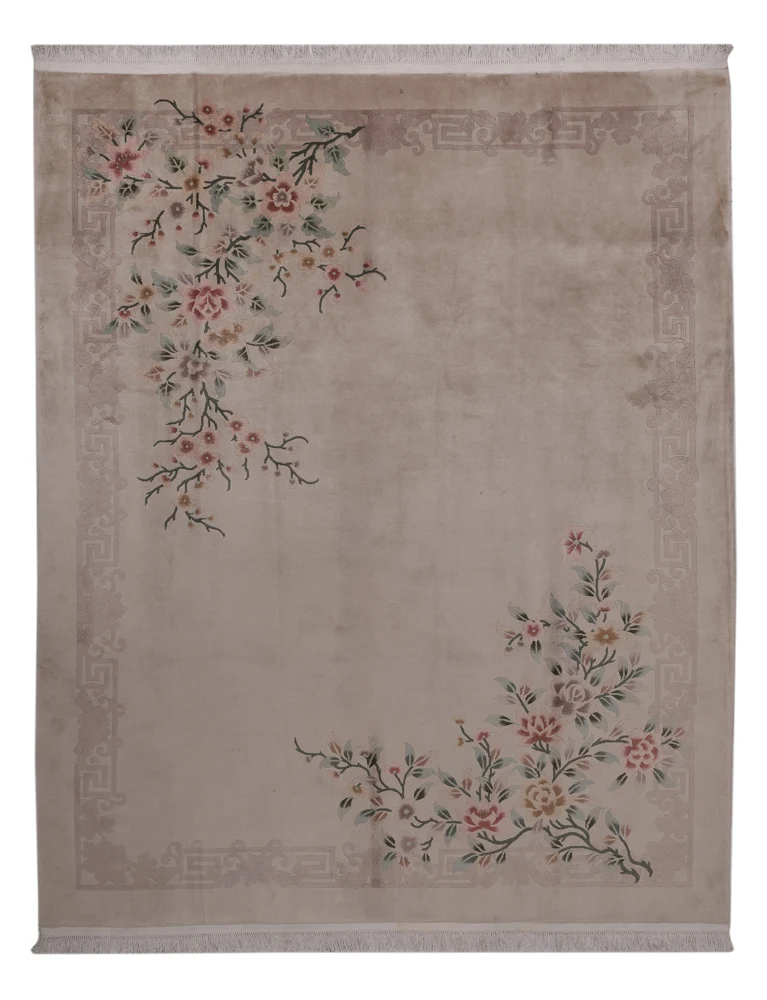 china Teppich 240x307cm - Orientteppich - dunkelbeige