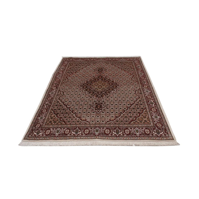 Täbriz Teppich 155x203cm - Perserteppich - dunkelbeige