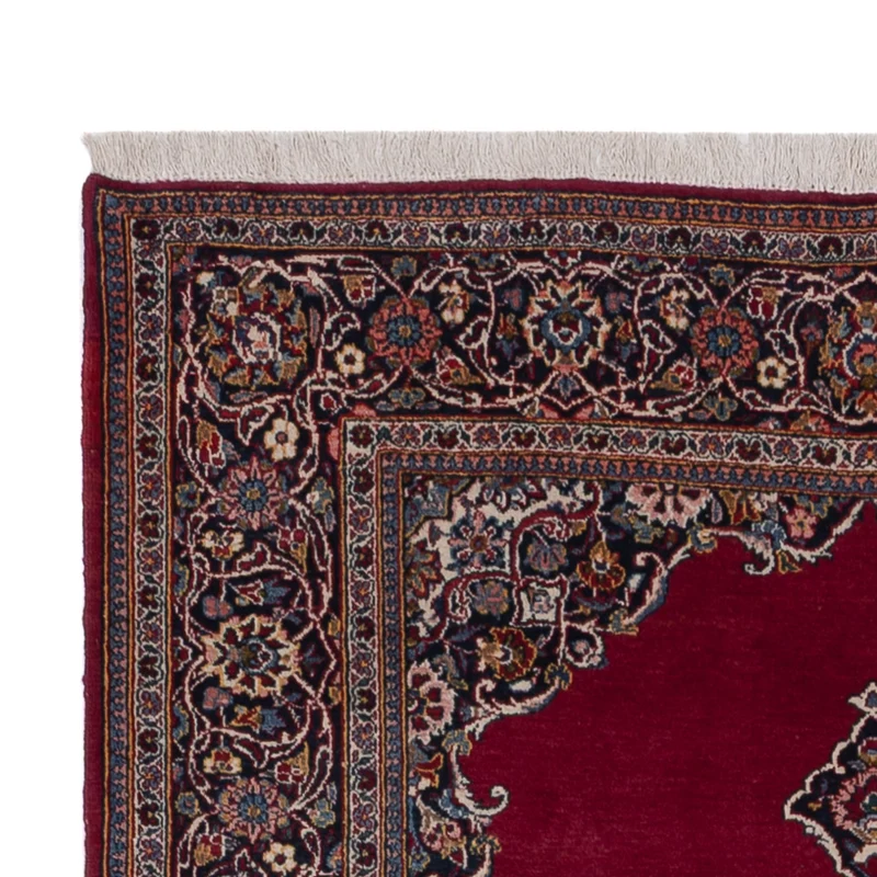 Keshan Teppich 135x205cm - Perserteppich - rot
