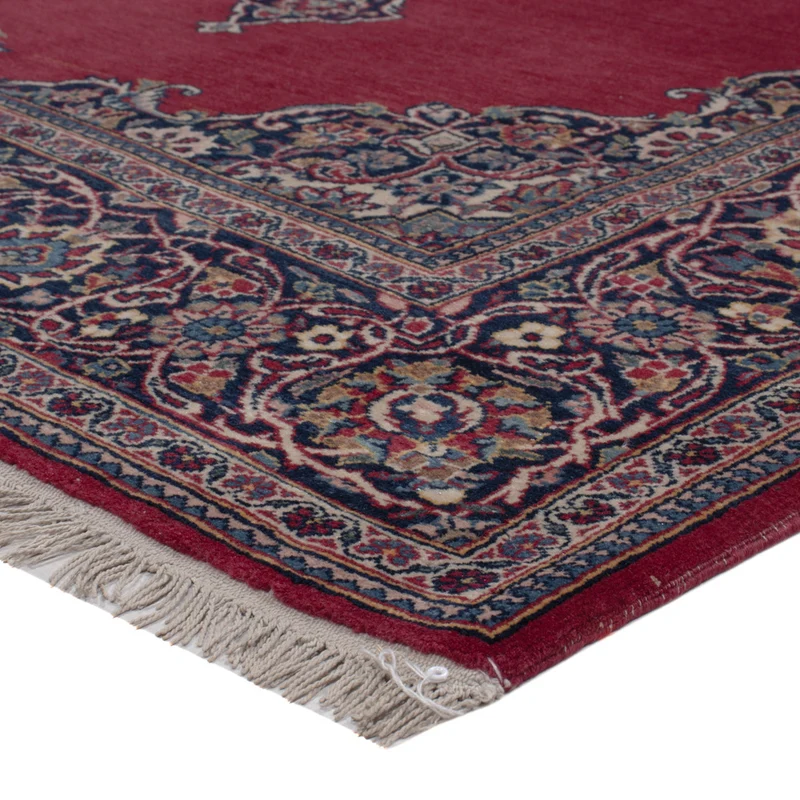Keshan Teppich 135x205cm - Perserteppich - rot