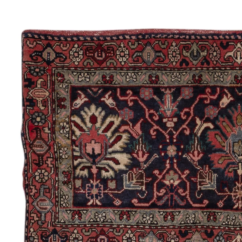Heriz Teppich 140x204cm - Perserteppich - mehrfarbig