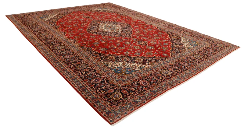 MY-RUG Teppich "Keshan" Zentrales Medaillon, Handgeknüpft