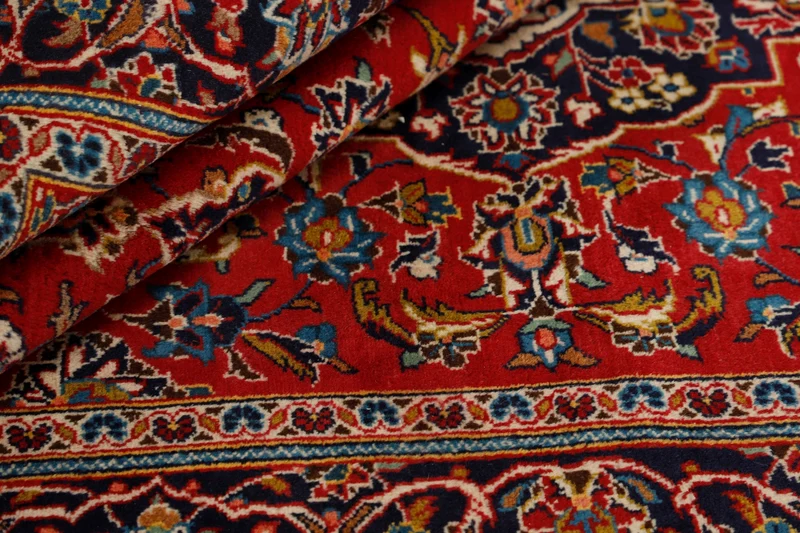MY-RUG Teppich "Keshan" Zentrales Medaillon, Handgeknüpft