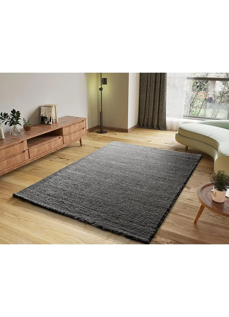Alfombra a medida Atlas Liso Antracita