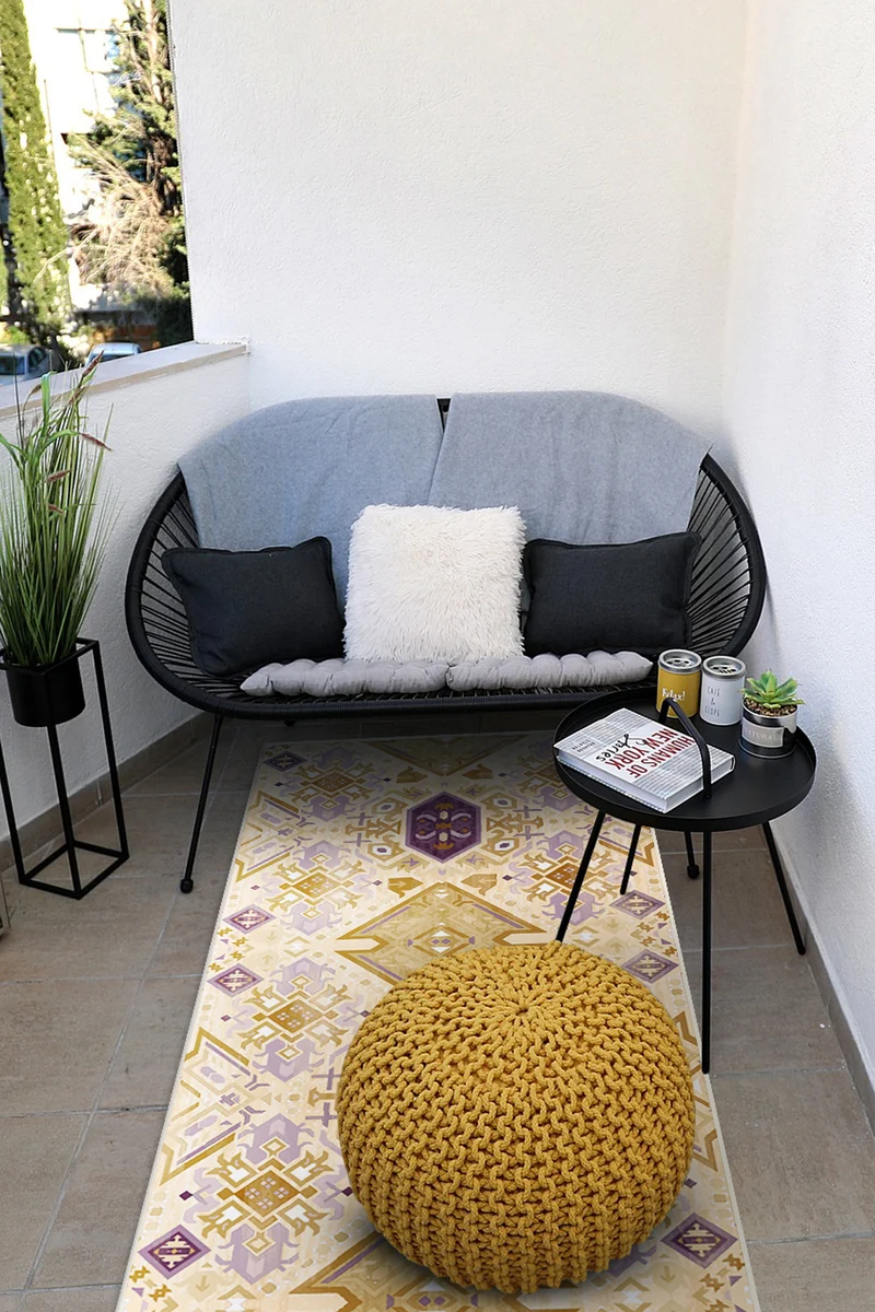 Outdoor Oase Lavendel Teppich