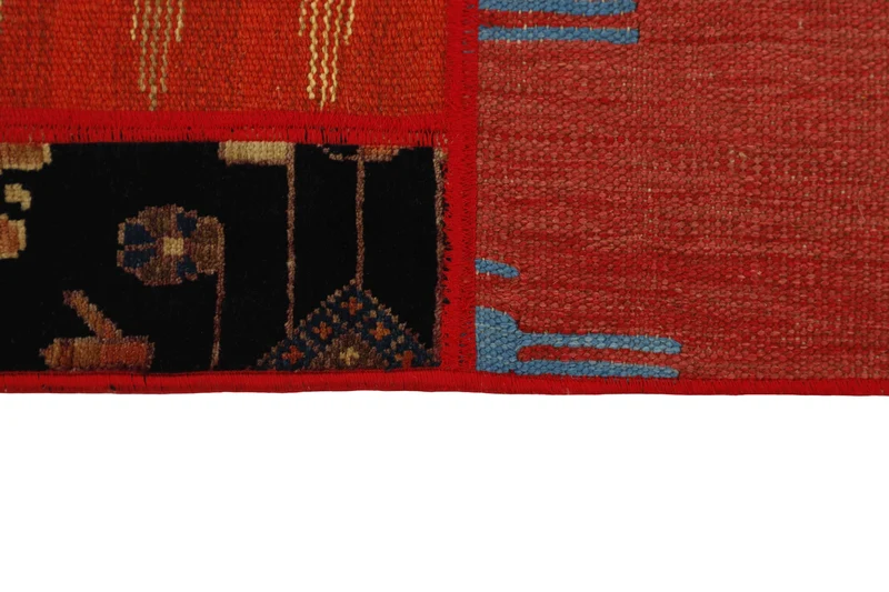 MY-RUG Teppich "Modern Patchwork " Geometrische Muster, Handgeknüpft