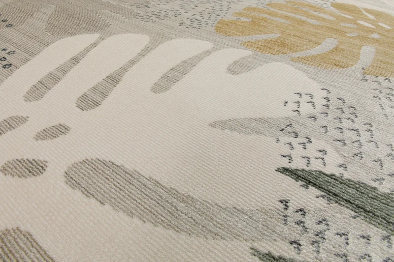 160x230 cm Teppich Wohnzimmer Creme