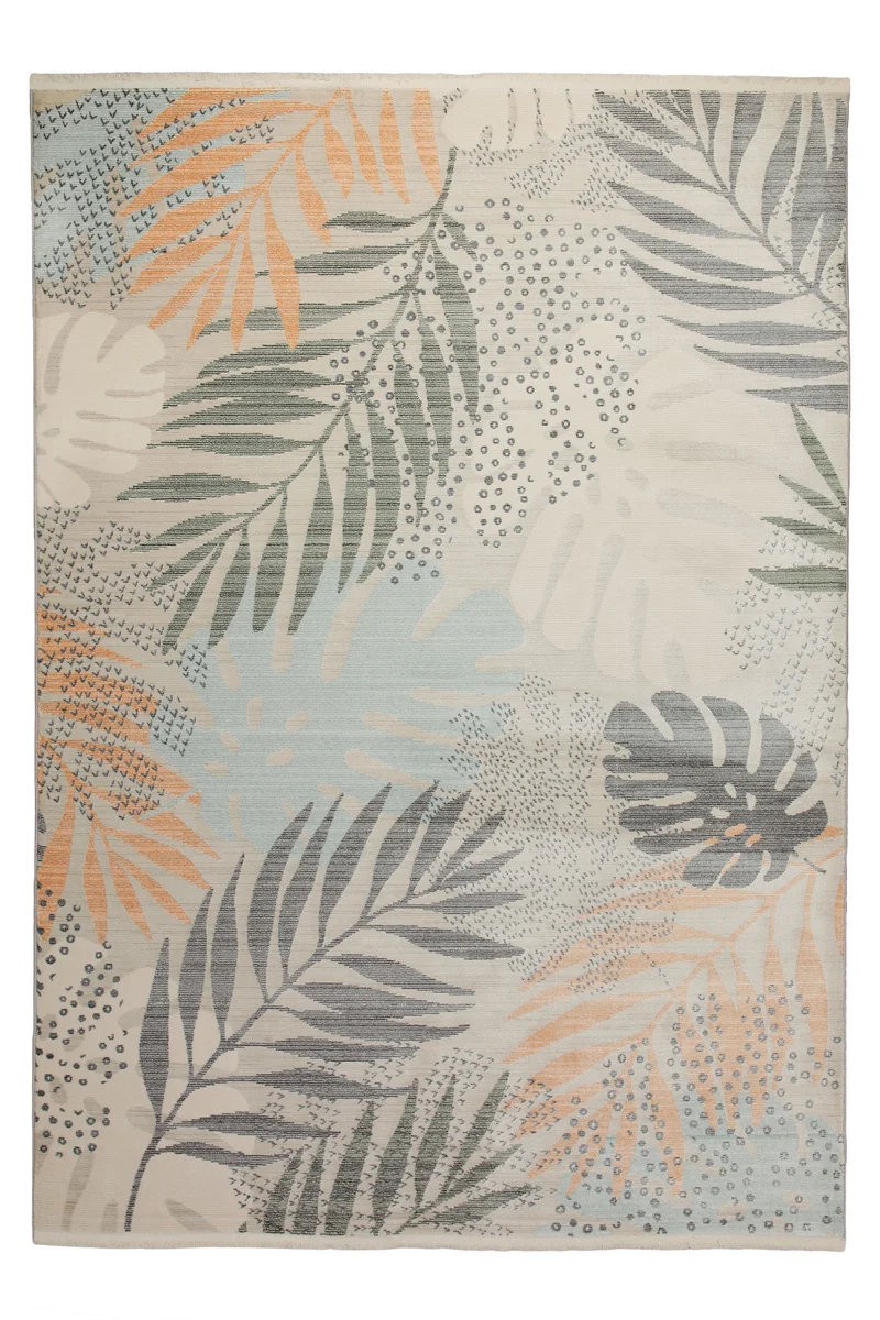 160x230 cm Teppich Wohnzimmer Creme