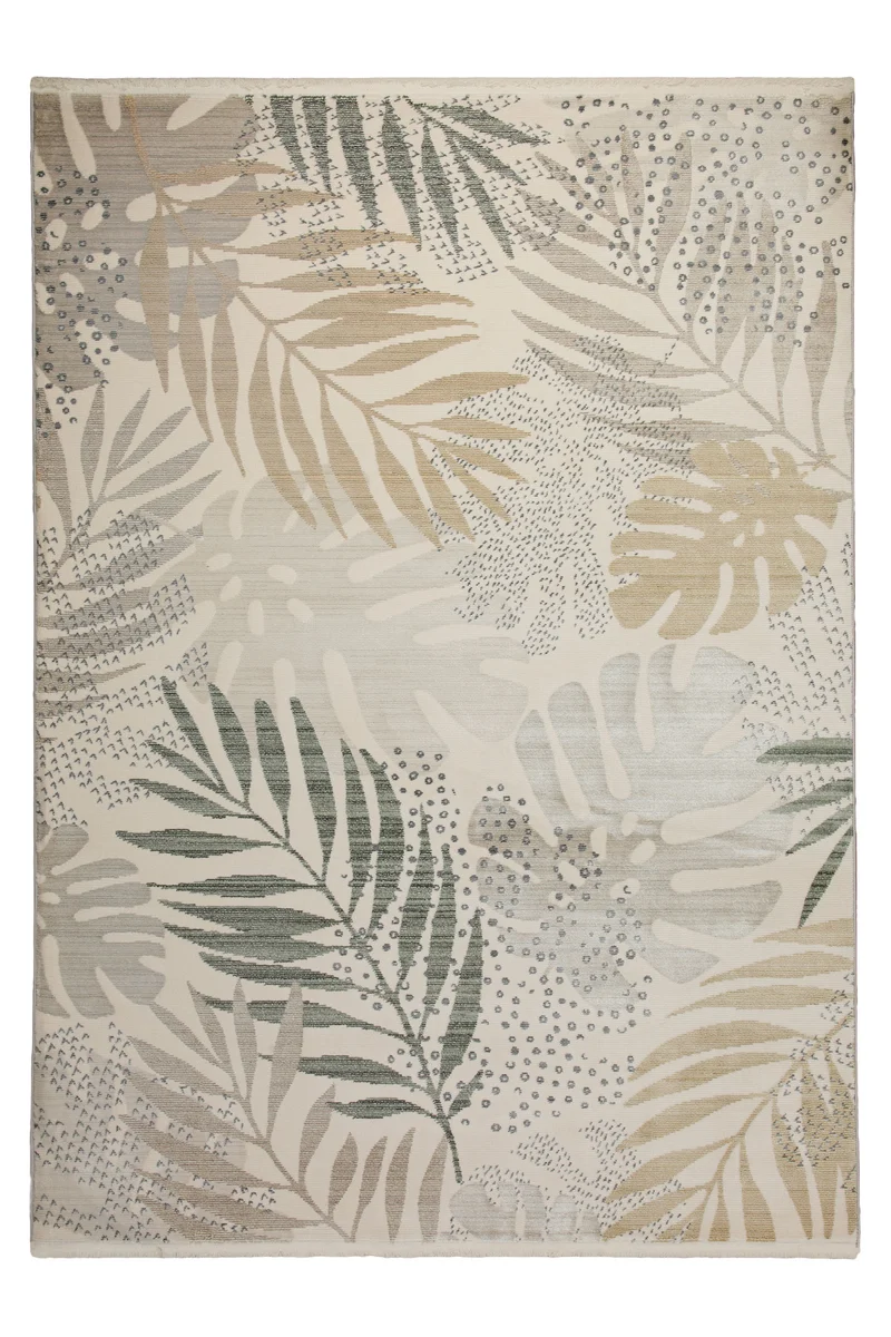 160x230 cm Teppich Wohnzimmer Creme