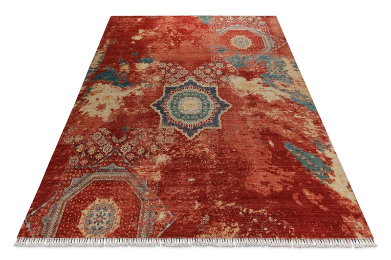 Loribaft Teppich 100 % Schurwolle 245x305 cm