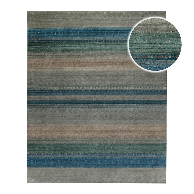 Loribaft Teppich 100 % Schurwolle 245x305 cm