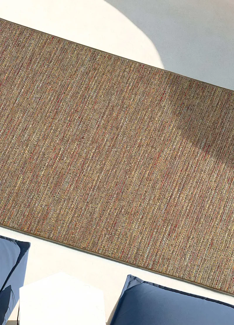 Alfombra a medida de exterior Rainbow 8201 Gris