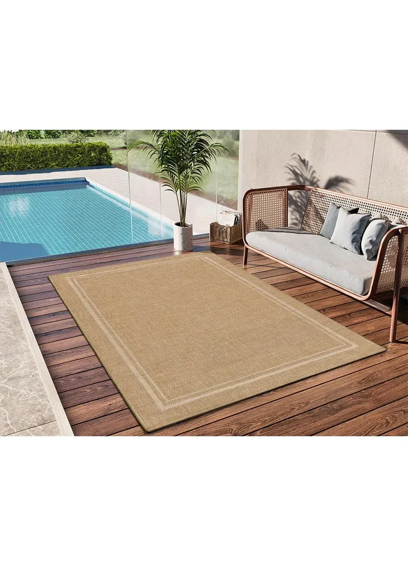 Alfombra de exterior efecto yute Guinea 28805 Beige