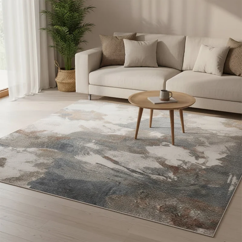 Waschbarer Teppich Abstrakt - Misha Flow Bunt