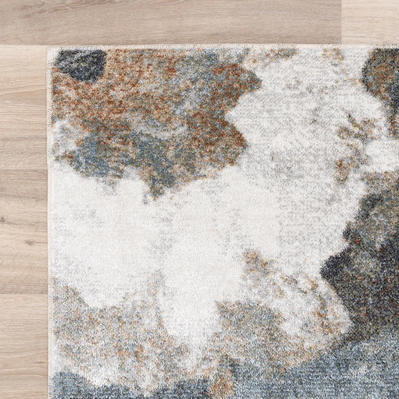 Waschbarer Teppich Abstrakt - Misha Flow Bunt