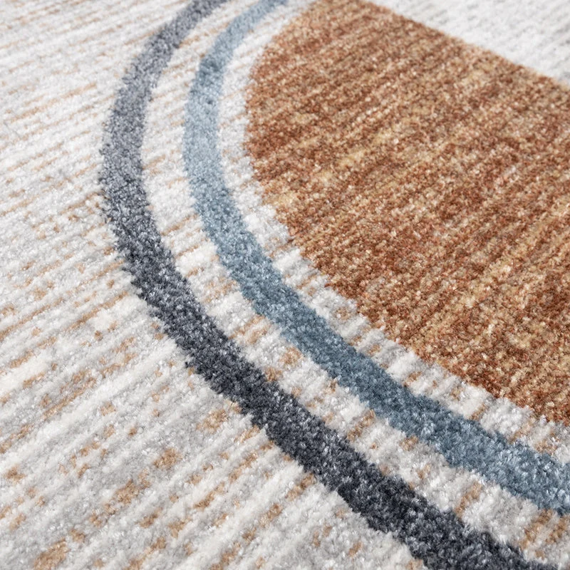 Waschbarer Teppich Abstrakt - Misha Blocks Bunt