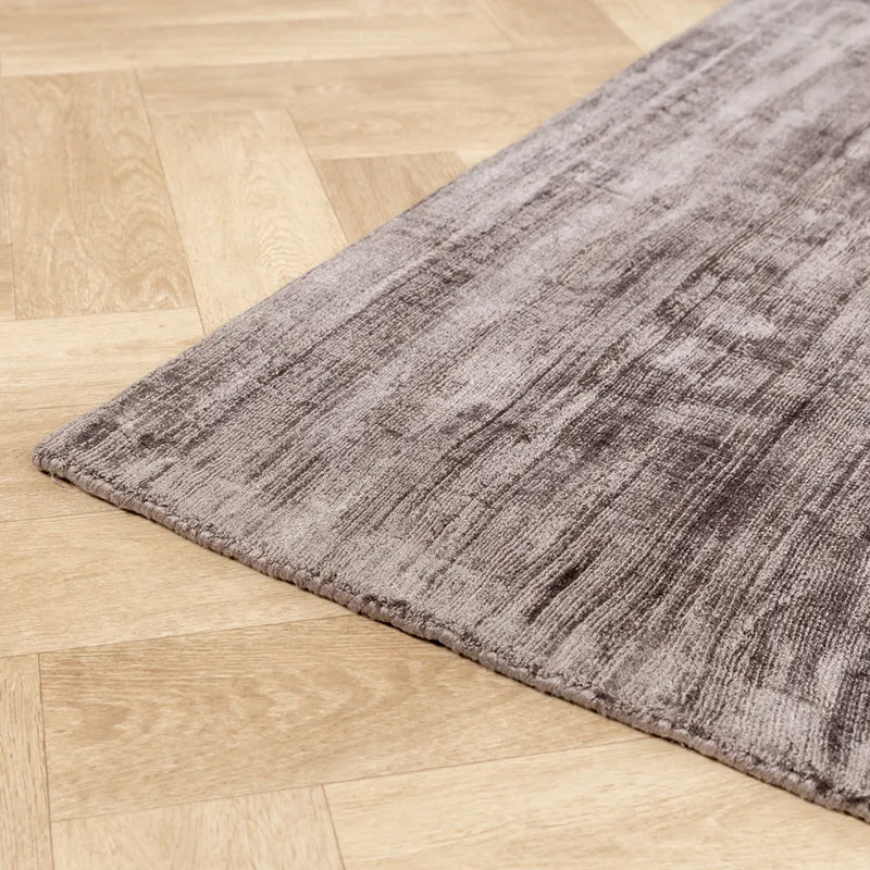 Viskose Teppich - Pearl Grau