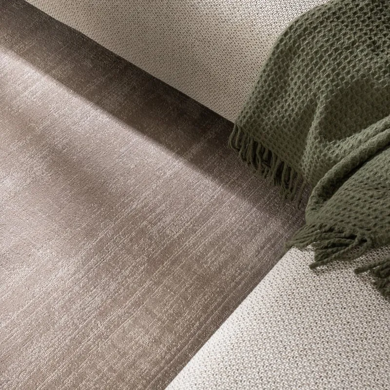 Viskose Teppich - Jean Taupe
