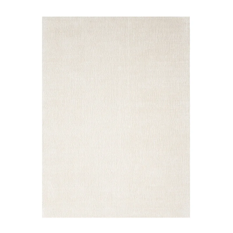 Viskose Teppich - Jean Creme Weiß