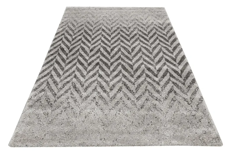 Esprit Teppich 120x170 cm Grau "Highway"