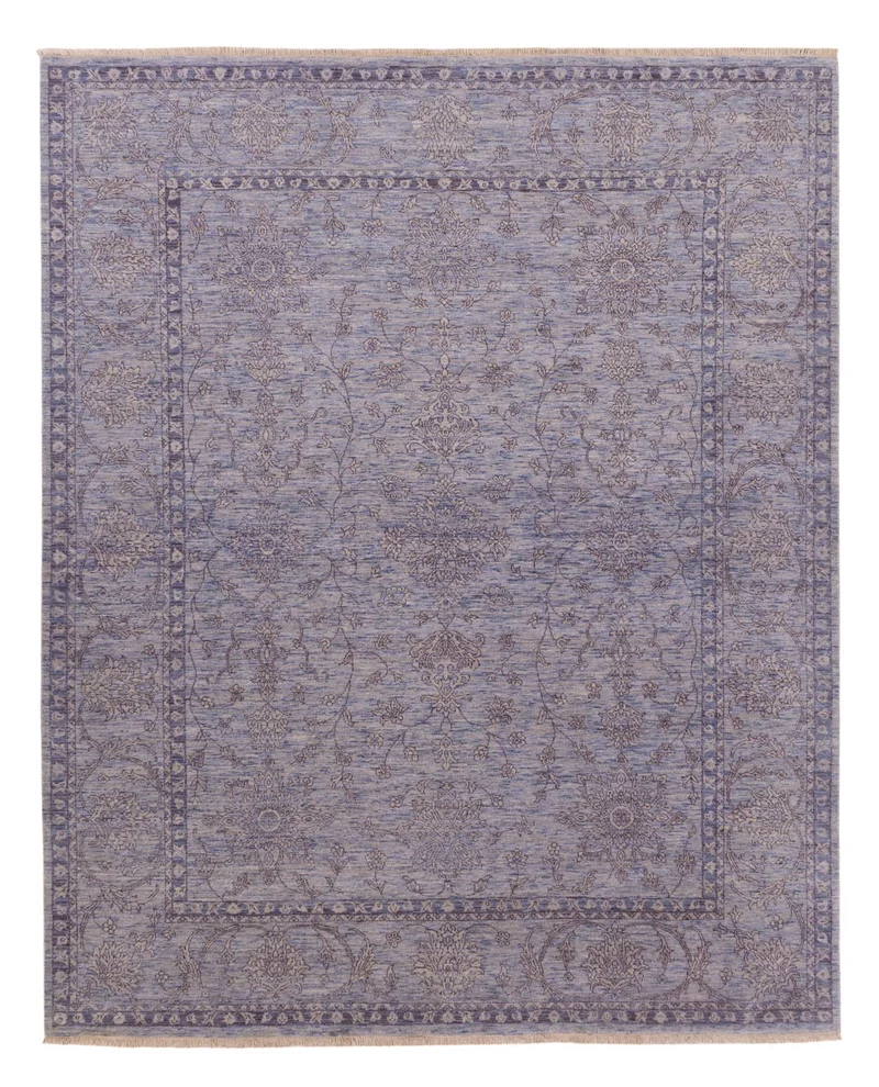 Ziegler Modern Teppich 246x302cm - Orientteppich - flieder