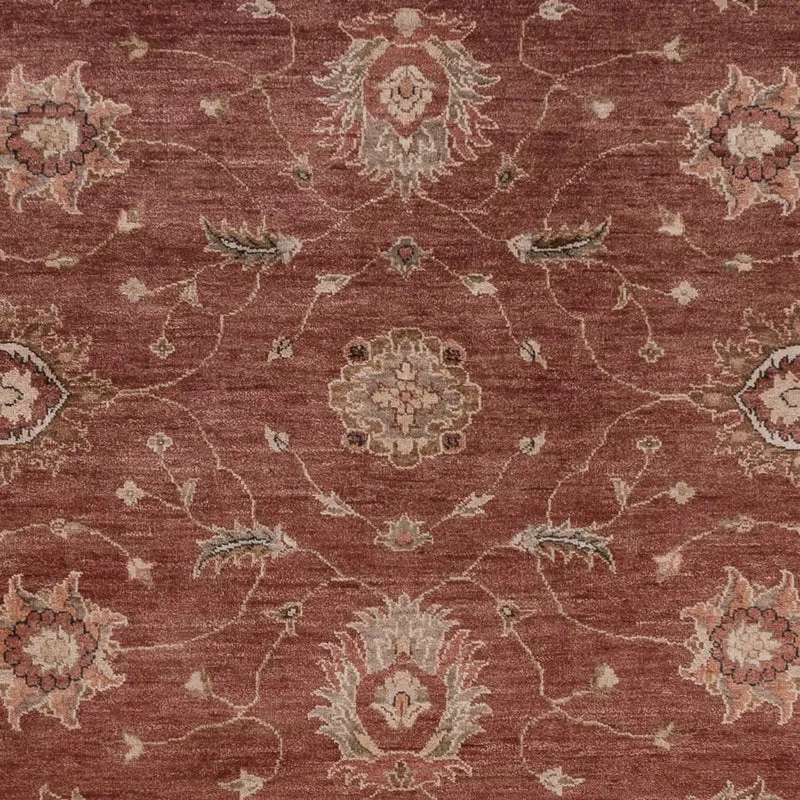 Ziegler Teppich 246x304cm - Orientteppich - rost