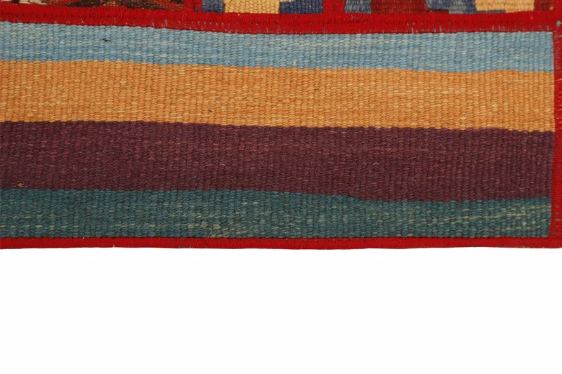 MY-RUG Teppich "Modern Patchwork " Geometrische Muster, Handgeknüpft
