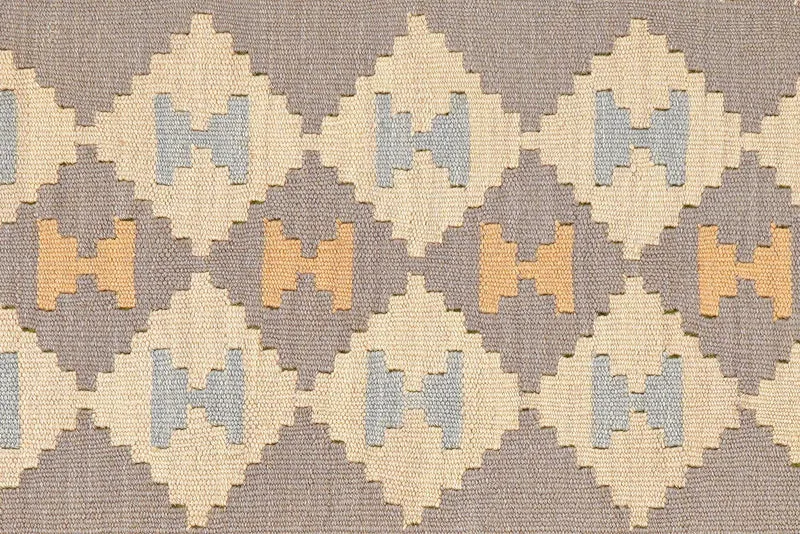 Kelim Gashgai · Handgewebt – Grau, 167x117 cm
