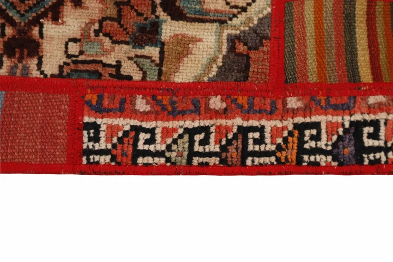MY-RUG Teppich "Modern Patchwork " Geometrische Muster, Handgeknüpft
