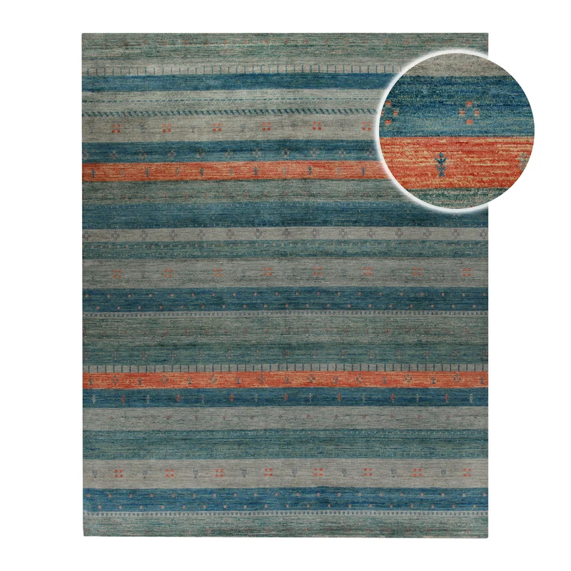 Loribaft Teppich 100 % Schurwolle 245x305 cm