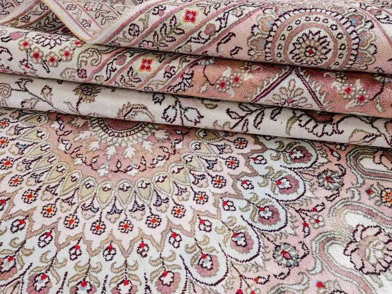 China Seide Teppich 272x362cm - Orientteppich - beige