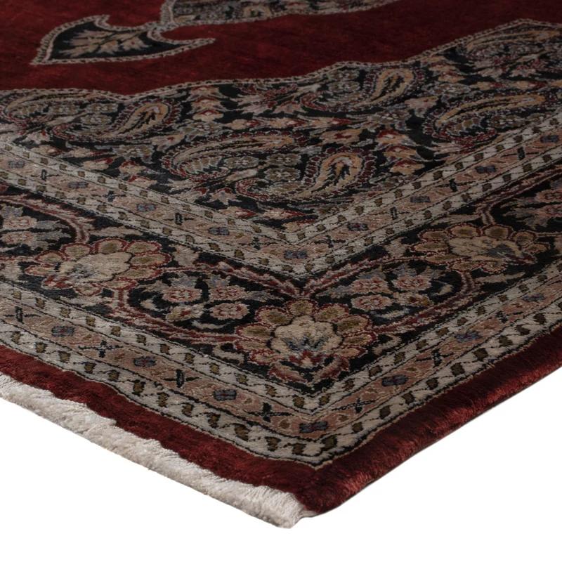 Kayseri Teppich 123x187cm - Orientteppich - dunkelrot