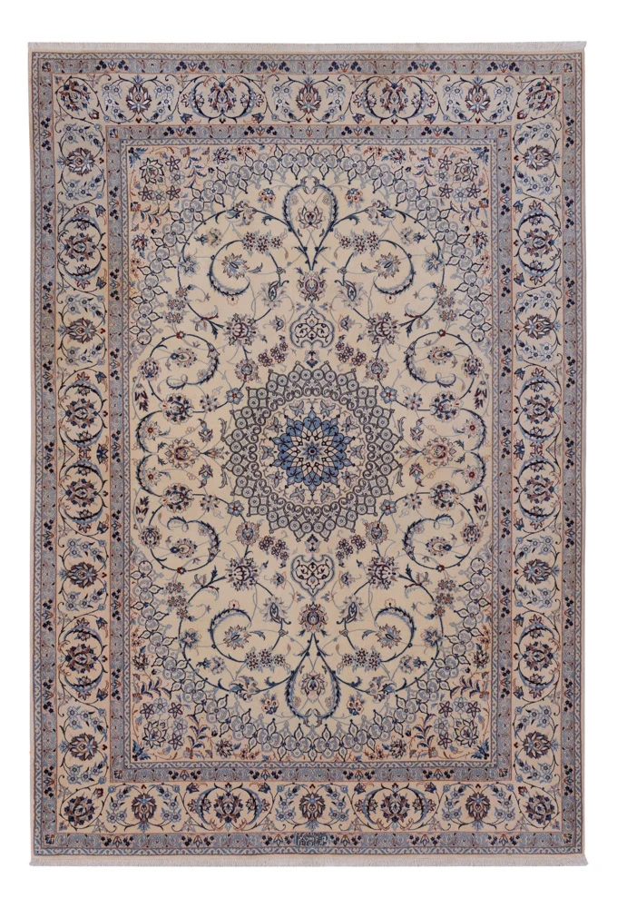 Nain - 6La Teppich 159x238cm - Perserteppich - beige