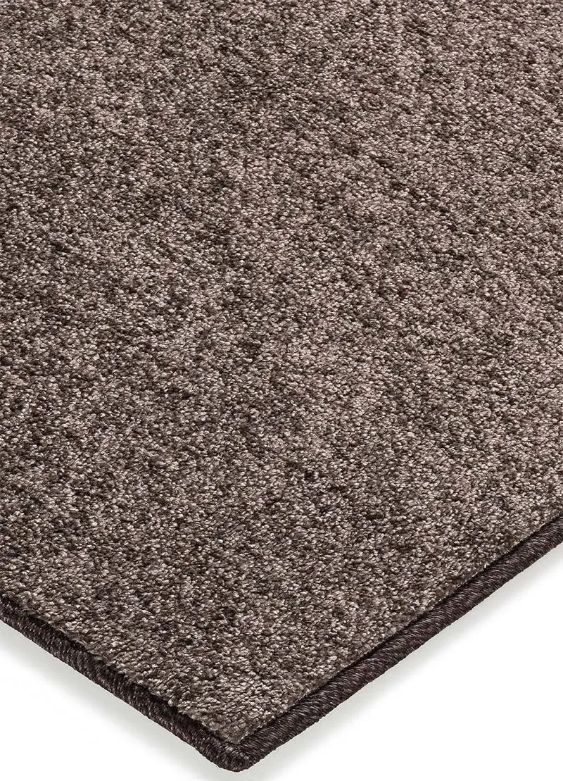 Alfombra a medida Nile Liso Marrón