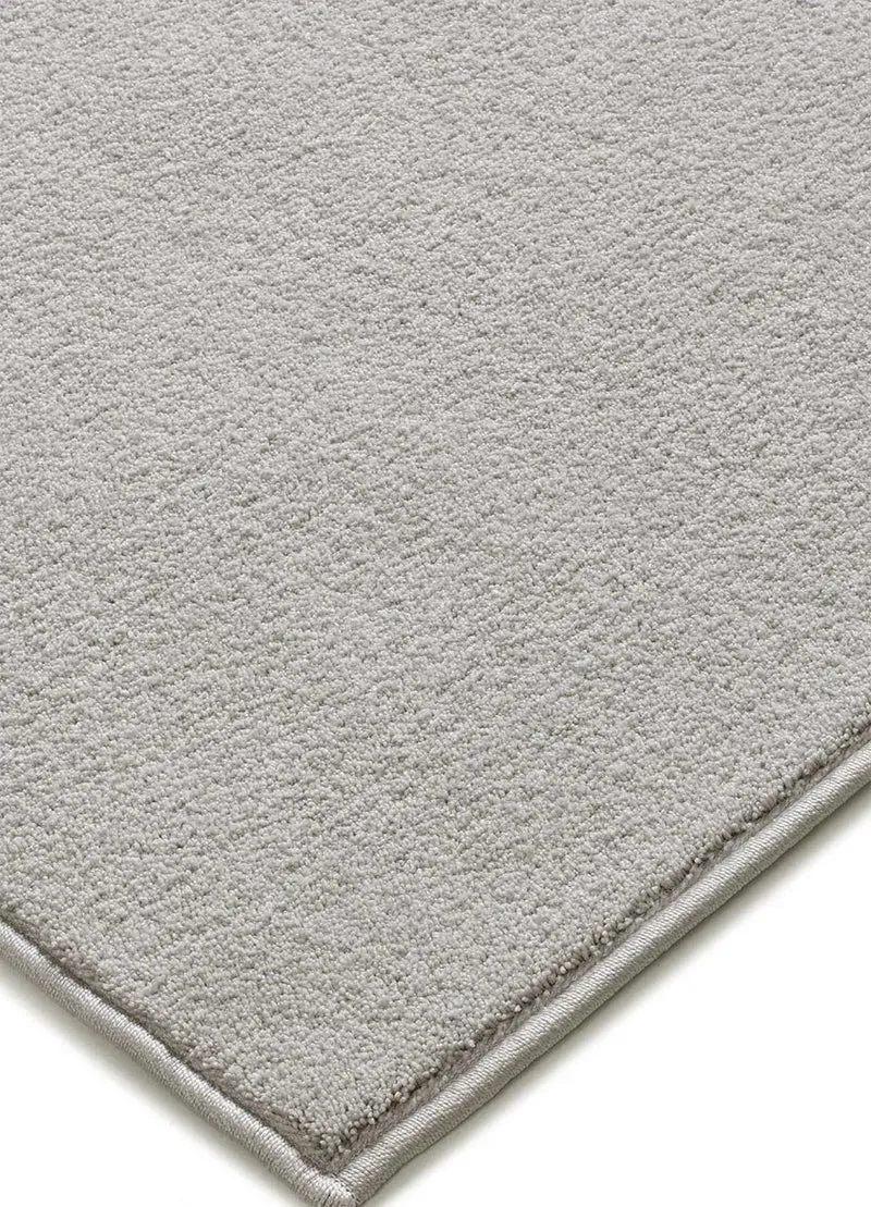 Alfombra a medida Comfy Liso Plata